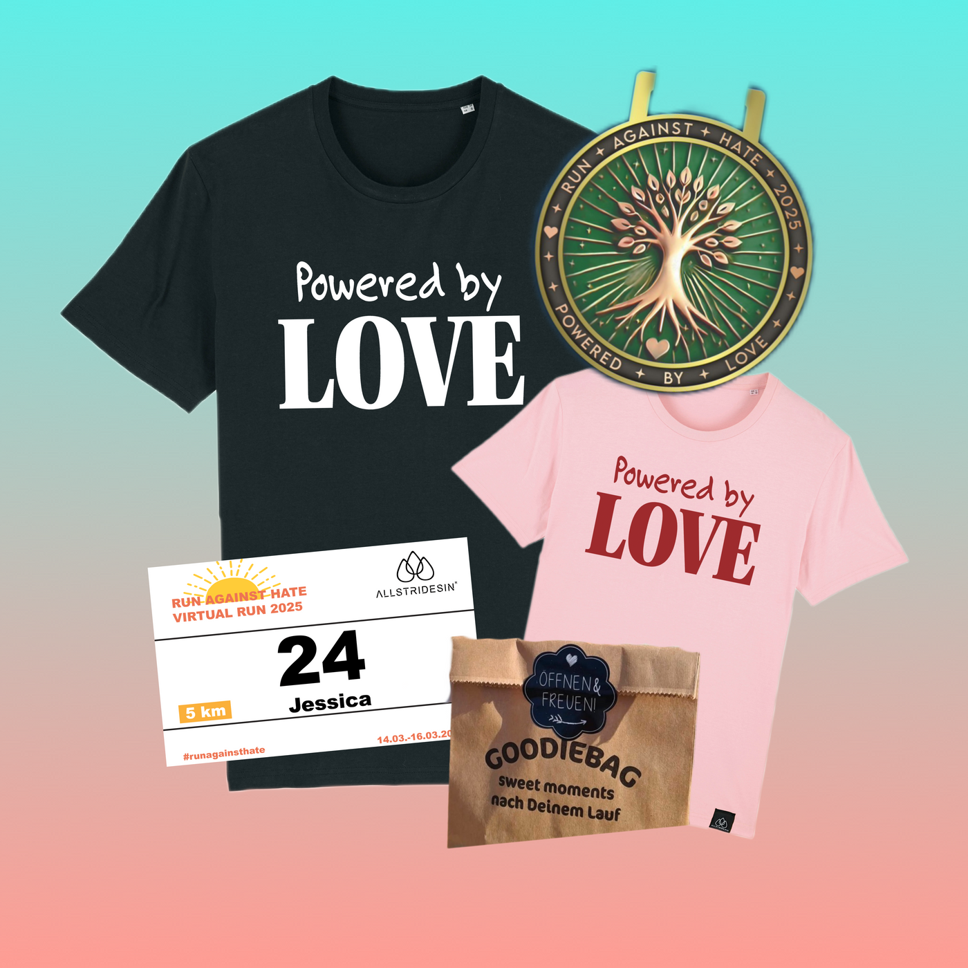 Run against Hate Run 2025 - Starter Paket