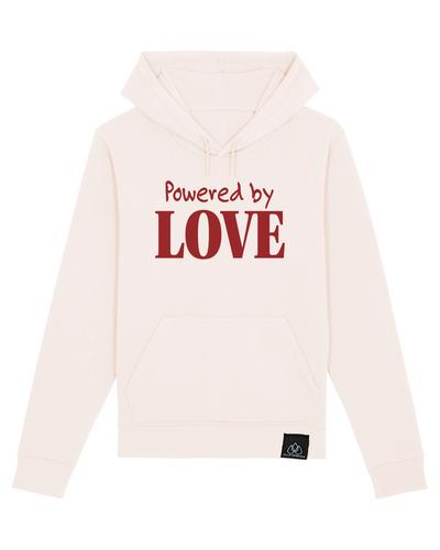 POWERED BY LOVE -  UNISEX HOODIE - RUN AGAINST HATE KOLLEKTION | ALLSTRIDESIN®