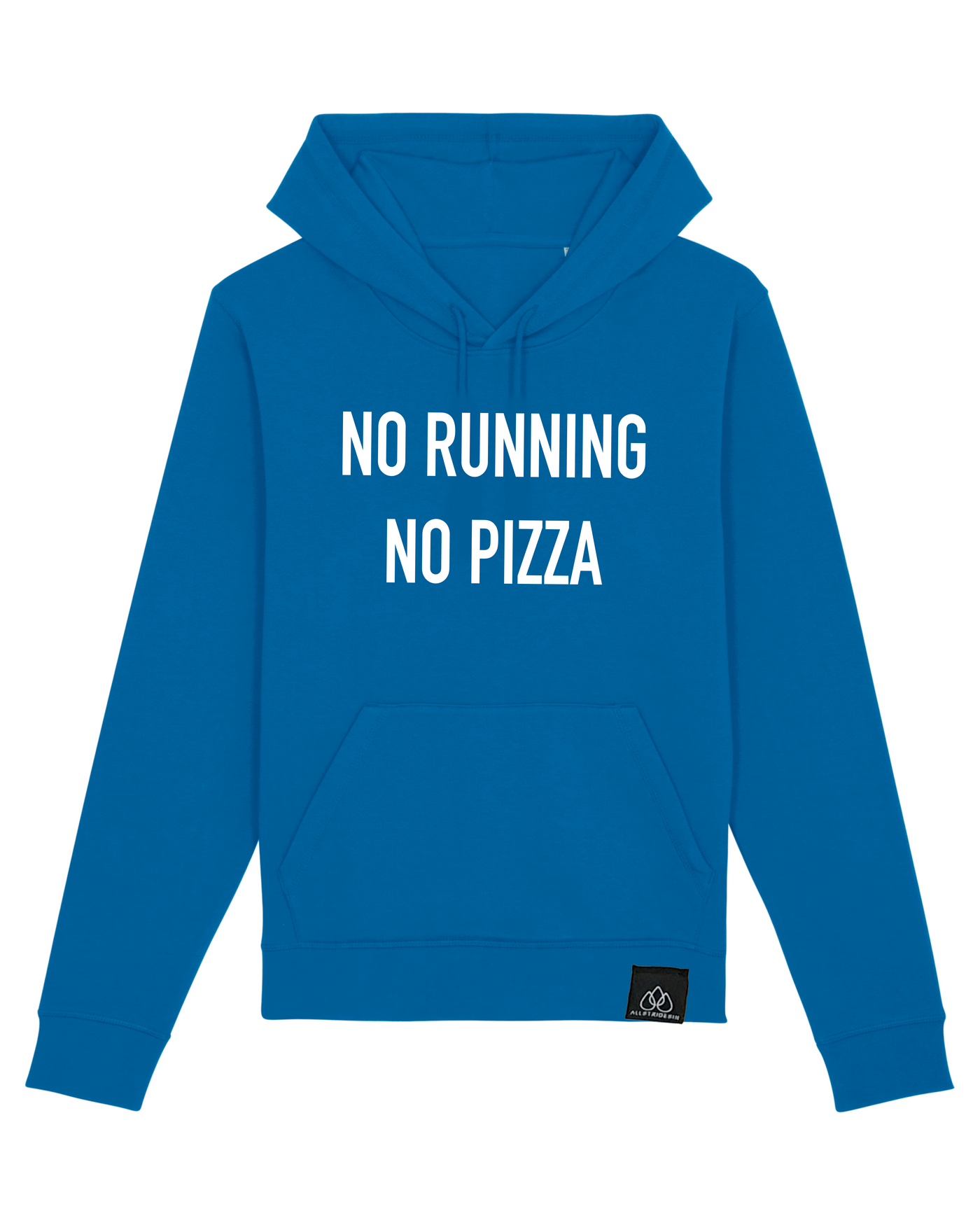 NO RUNNING NO PIZZA - ESSENTIAL UNISEX HOODIE | ALLSTRIDESIN®