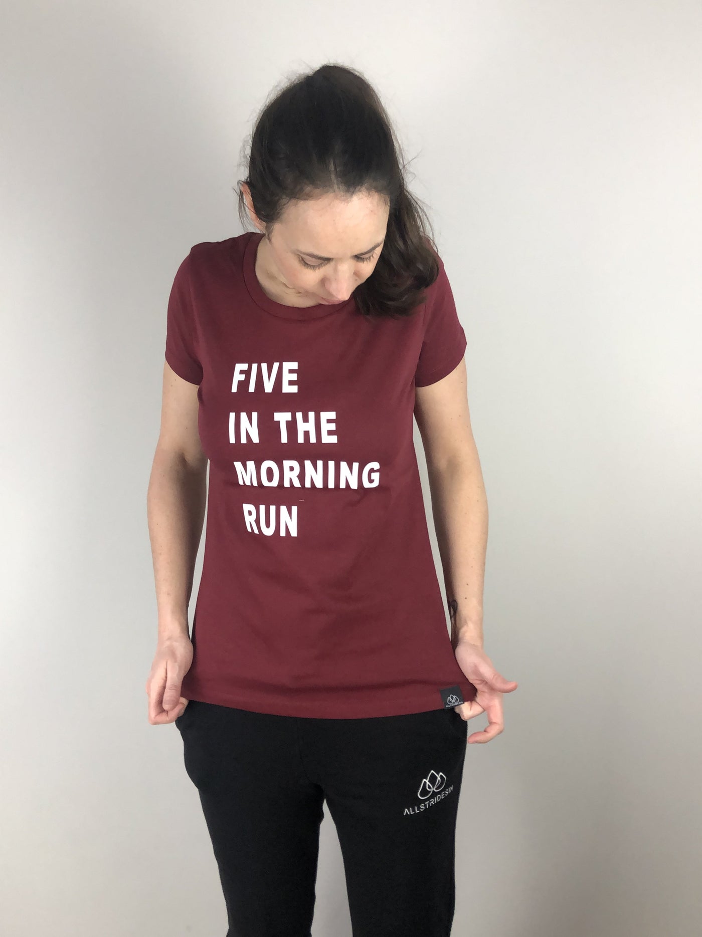 Five in the morning Run T-Shirt | allstridesin