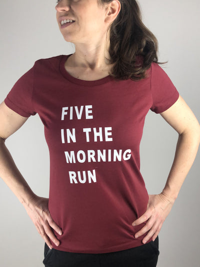 Five in the morning Run T-Shirt | allstridesin
