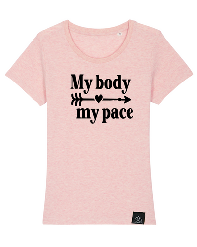MY BODY MY PACE - ICONIC LADY T-SHIRT | ALLSTRIDESIN®