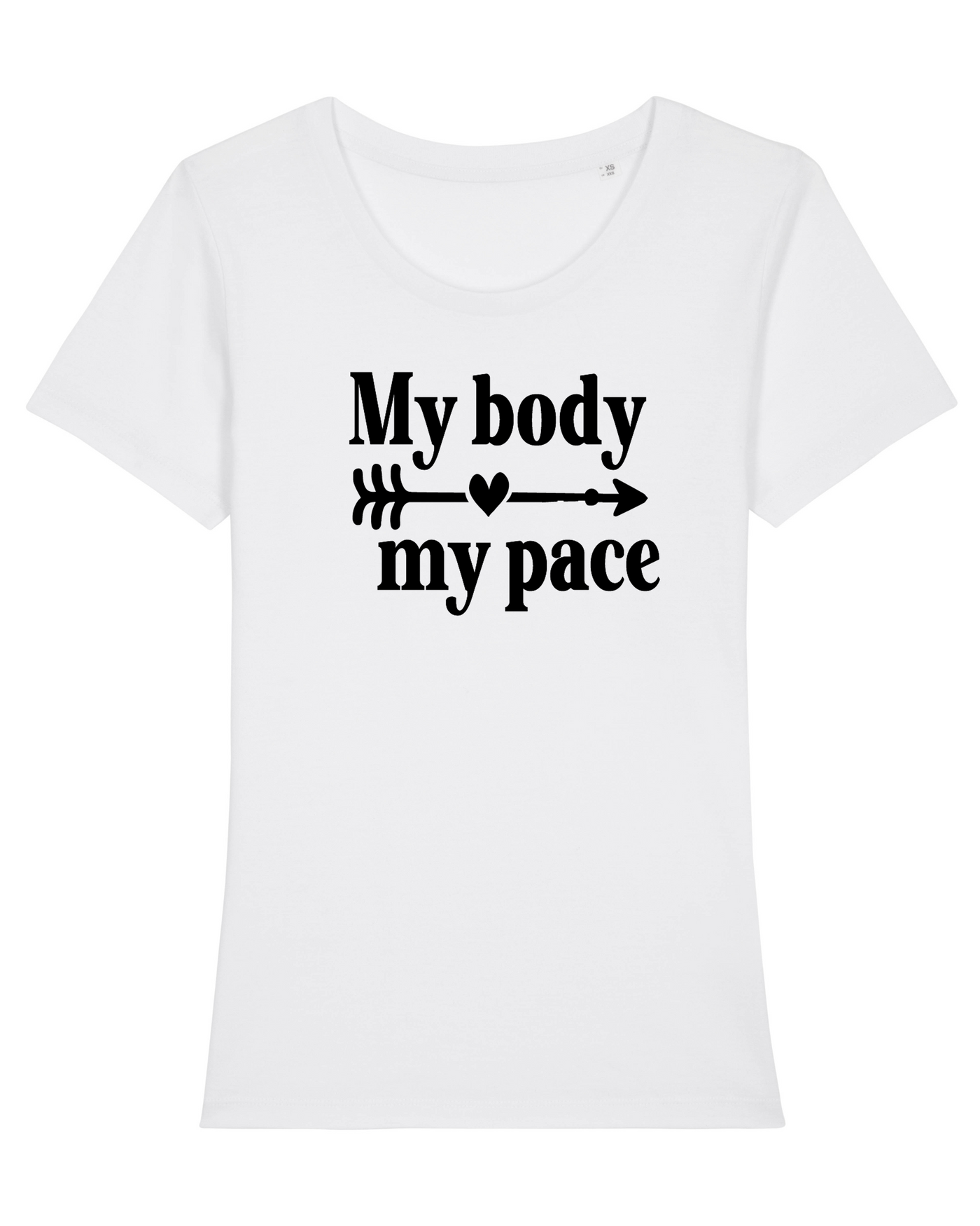 MY BODY MY PACE - ICONIC LADY T-SHIRT | ALLSTRIDESIN®