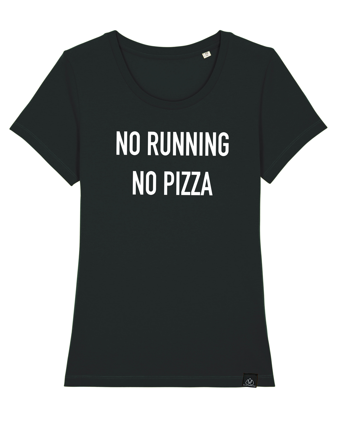 No running no Pizza Lady T-Shirt