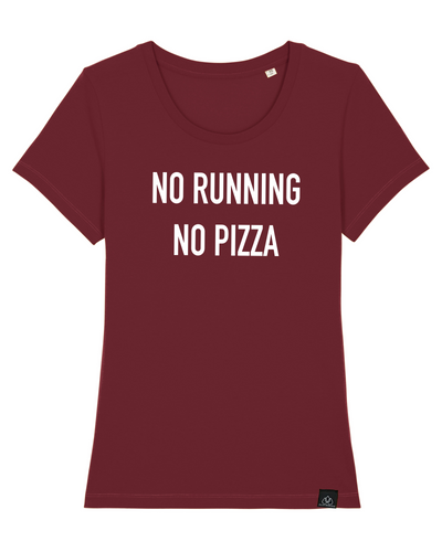 No running no Pizza Lady T-Shirt