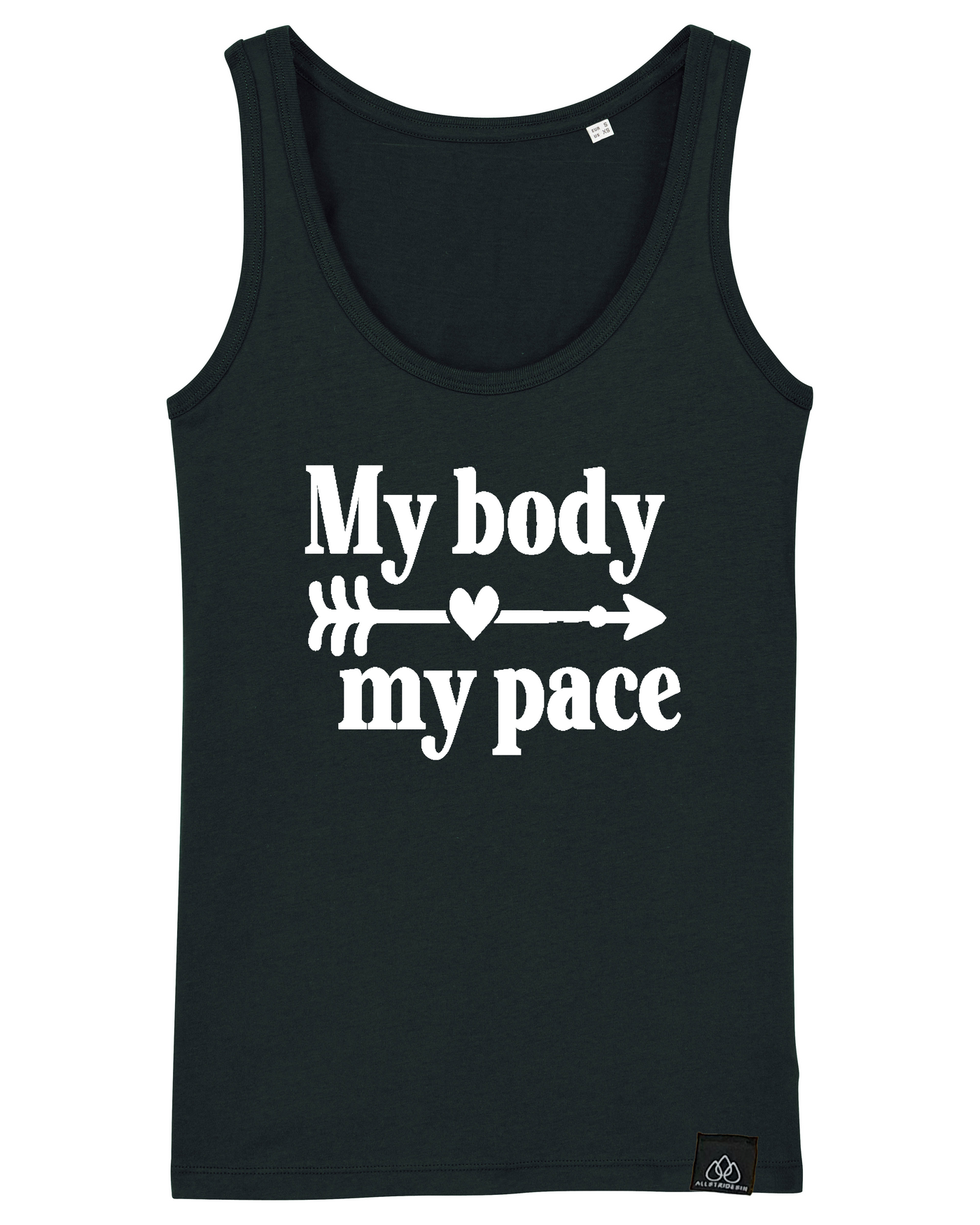 MY BODY MY PACE - LADY TANK TOP | ALLSTRIDESIN®