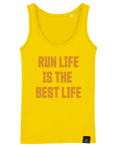 RUN LIFE IS THE BEST LIFE - LADY TANK TOP | ALLSTRIDESIN®