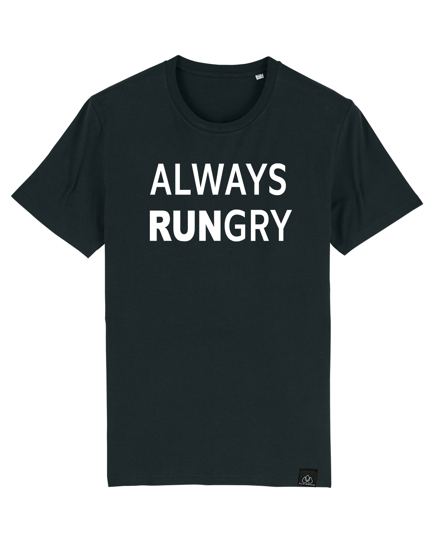 ALWAYS RUNGRY - ICONIC UNISEX T-SHIRT | ALLSTRIDESIN®