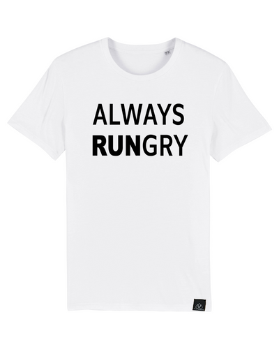 ALWAYS RUNGRY - ICONIC UNISEX T-SHIRT | ALLSTRIDESIN®