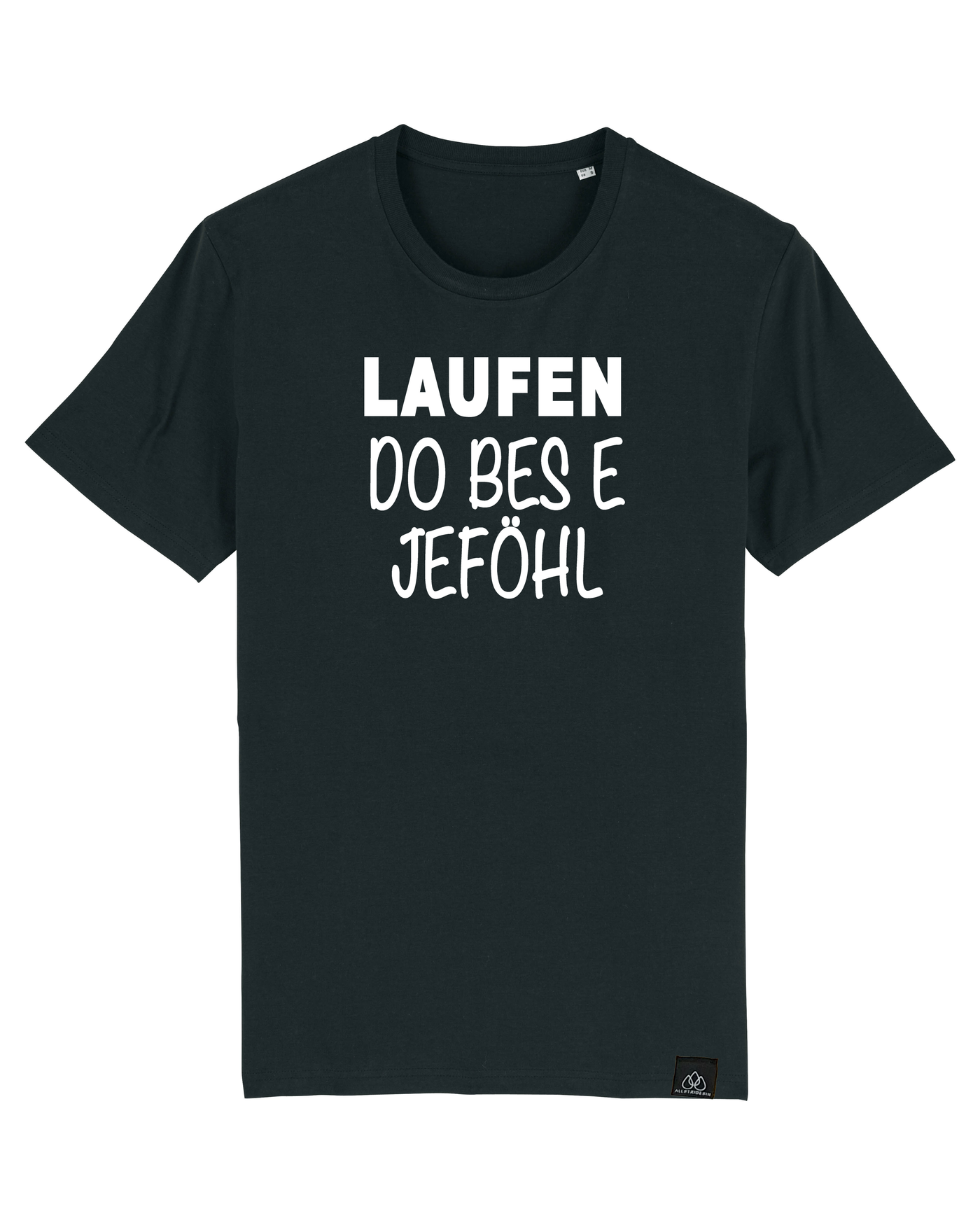 Laufen do bes e Jeföhl Iconic Unisex T-Shirt ALLSTRIDESIN®