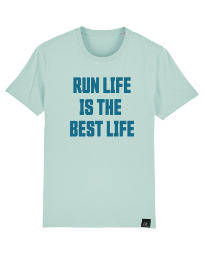 RUN LIFE IS THE BEST LIFE - ICONIC UNISEX T-SHIRT | ALLSTRIDESIN®