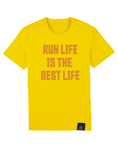 RUN LIFE IS THE BEST LIFE - ICONIC UNISEX T-SHIRT | ALLSTRIDESIN®
