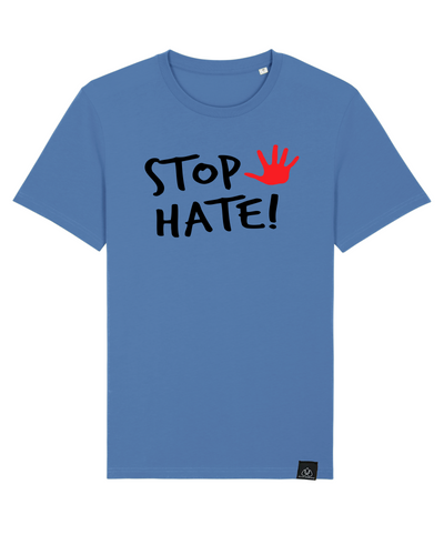 STOP HATE - ICONIC UNISEX T-SHIRT - RUN AGAIST HATE KOLLEKTION | ALLSTRIDESIN®